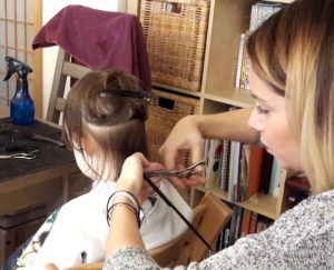 coupe enfant à domicile
