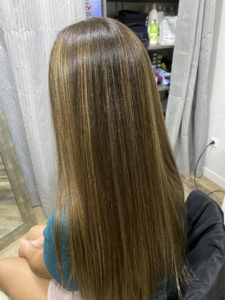 coiffure fille blonde