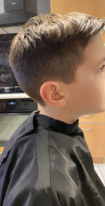 coiffure garçon court