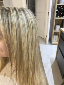 coiffure femme blonde
